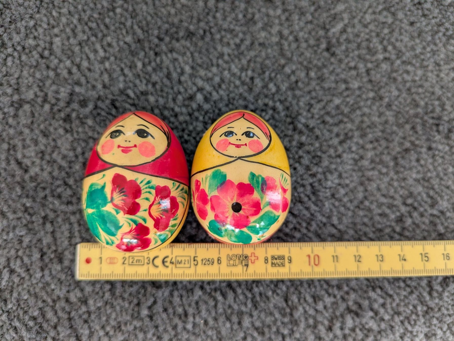Tutte le decorazioni: Vintage - russische Holz Figuren / Eier – Usato da Ormalingen venduto da marithias23 1