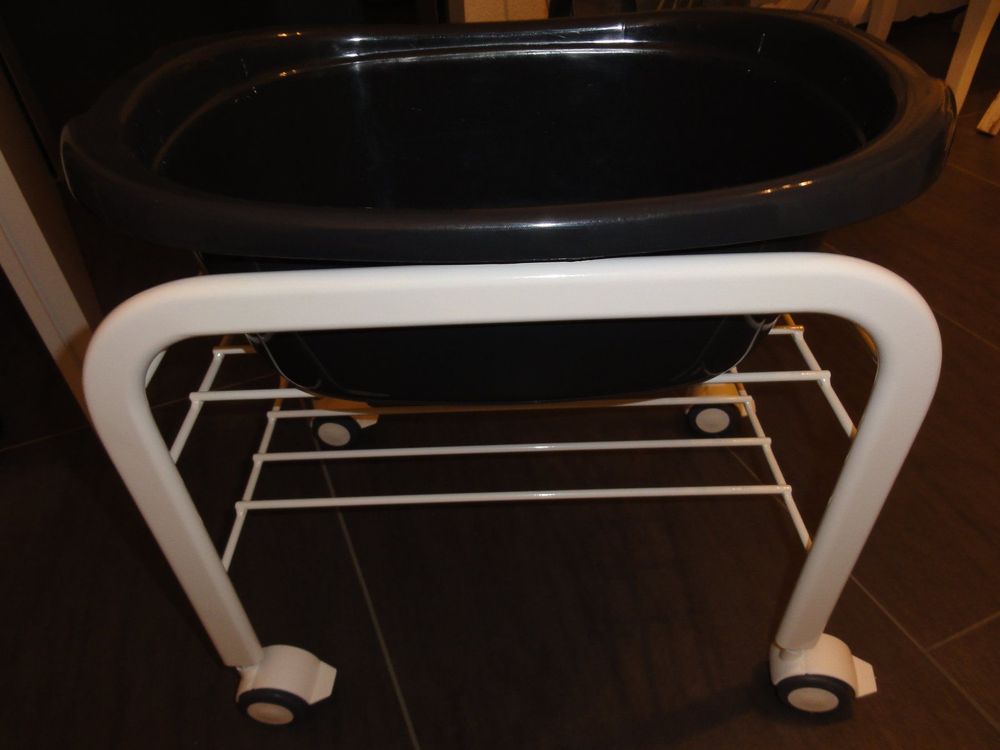 Große Fußbadewanne Für Pediküre – Extra Große Massagewanne Zum Einweichen Der Füße, 39x33 Cm, Schwarz