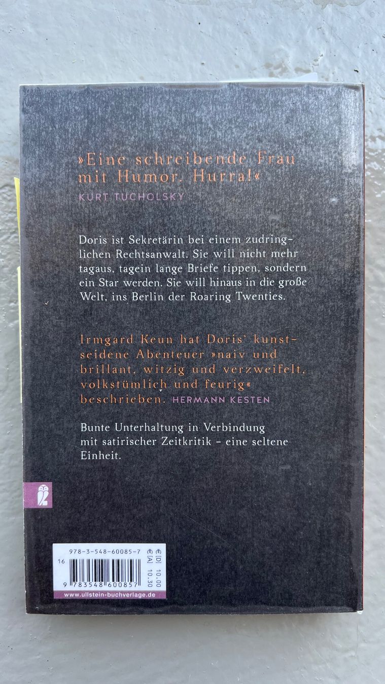 Bücher: Das Kunstseidene Mädchen – Gebraucht aus Ebmatingen von lwe_x6h5 1