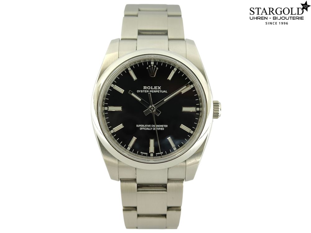 Rolex Orologi: Rolex Oyster Perpetual 34 - 114200 – Usato da Zürich venduto da Stargold-Uhren