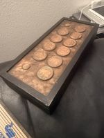 Münzen Polen Kästchen Truhe Schatulle für Schmuck 