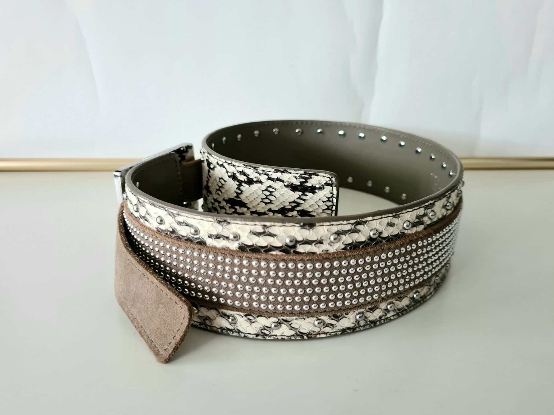 Karen Millen Gürtel: KAREN MILLEN ceinture cuir – Neu (gemäss Beschreibung) aus Thônex von AneleManele 2