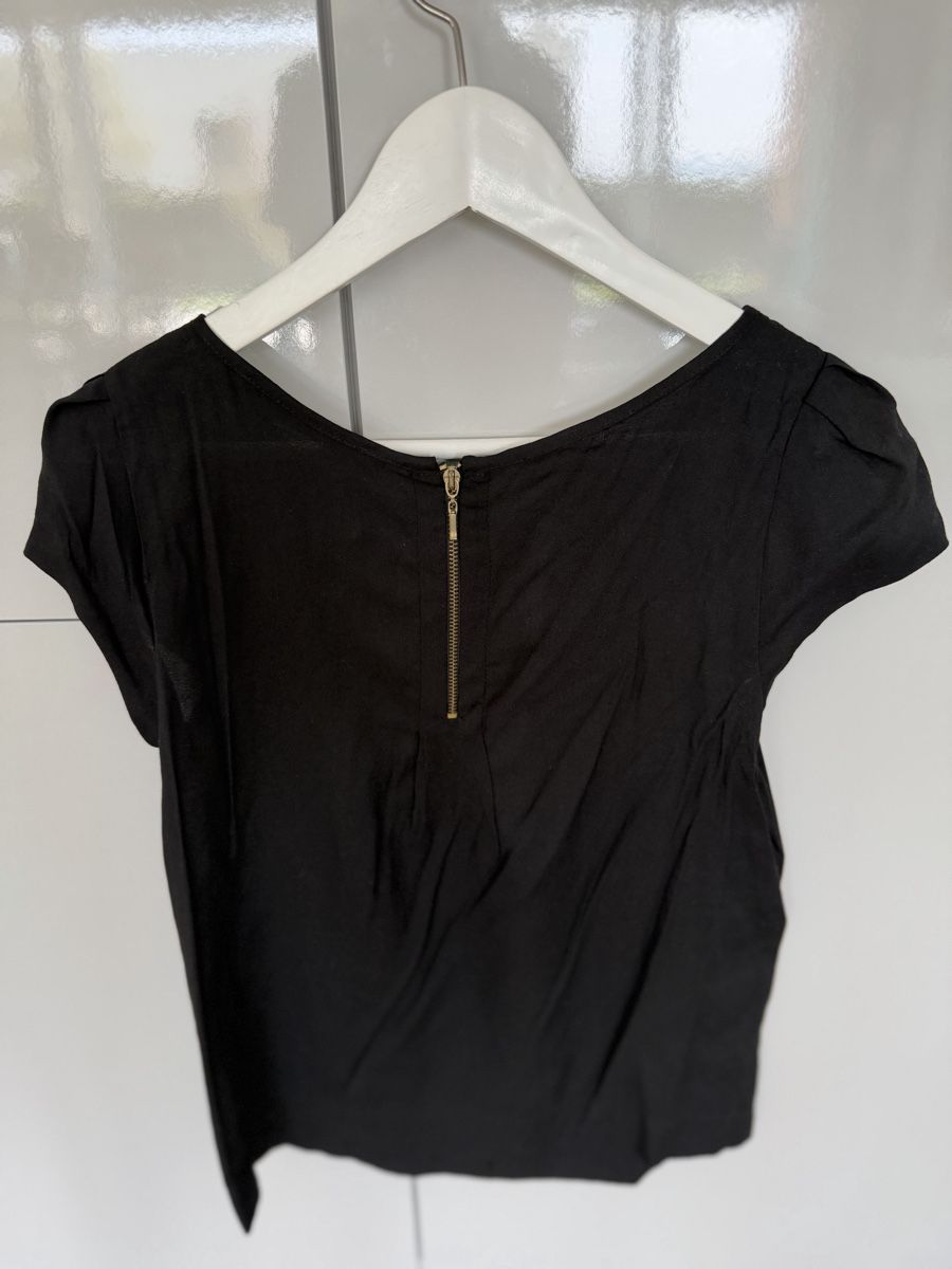 Zara Top: Zara Basic Top, schwarz, Gr. XS - Top Zustand! – Usato da Küsnacht ZH venduto da ToddyGinger 4