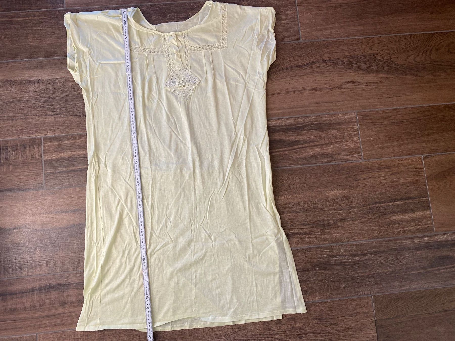 Negligees & Pyjamas: Nachthemd aus Baumwolle gelb Gr. 44 – Gebraucht aus Pratteln von a23_j2gs 5