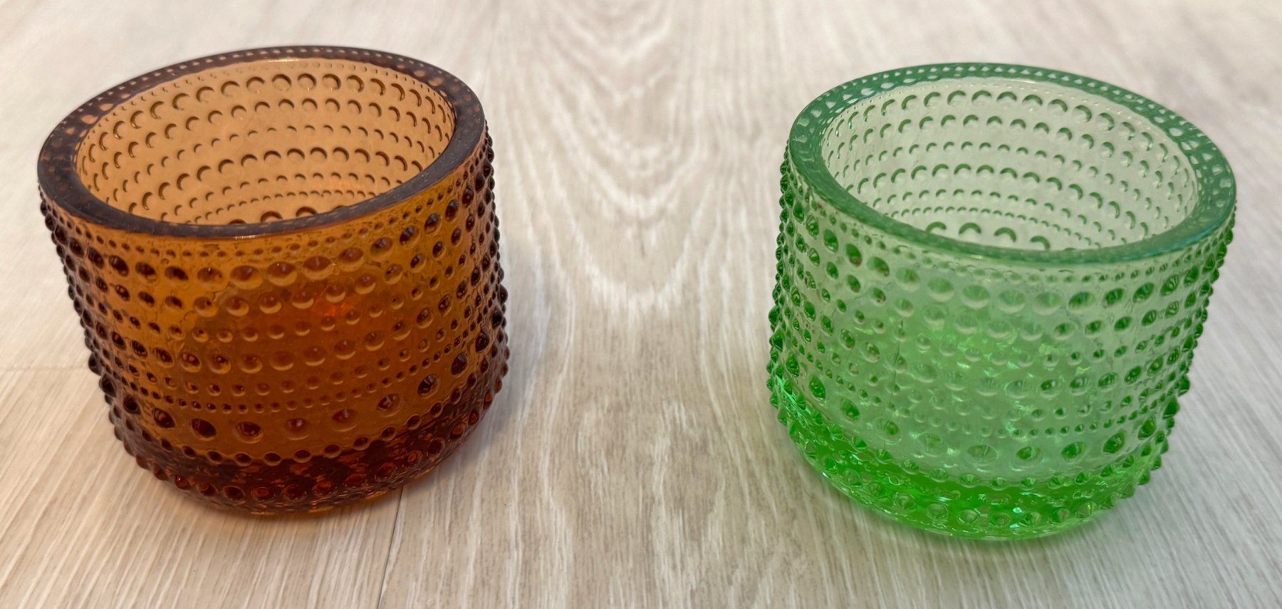 Tutte le decorazioni: 2 Teelichthalter Kastehelmi von Littala – Usato da Frick venduto da Tartaruga-6