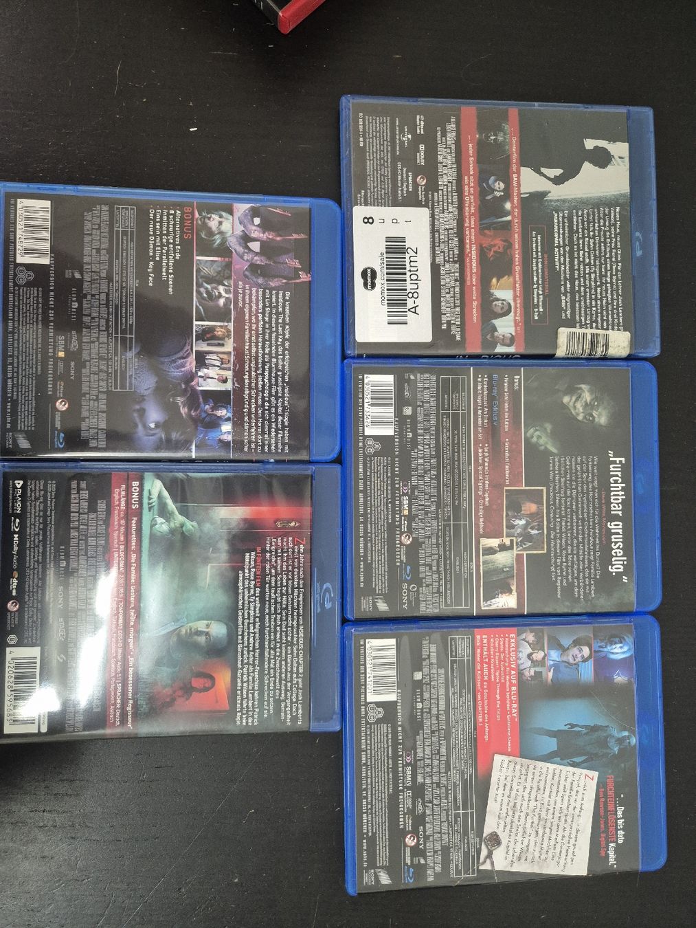 Tutti i DVDs: Insidious Blu-ray Sammlung – Usato da Wald ZH venduto da _Hotarubi_ 1
