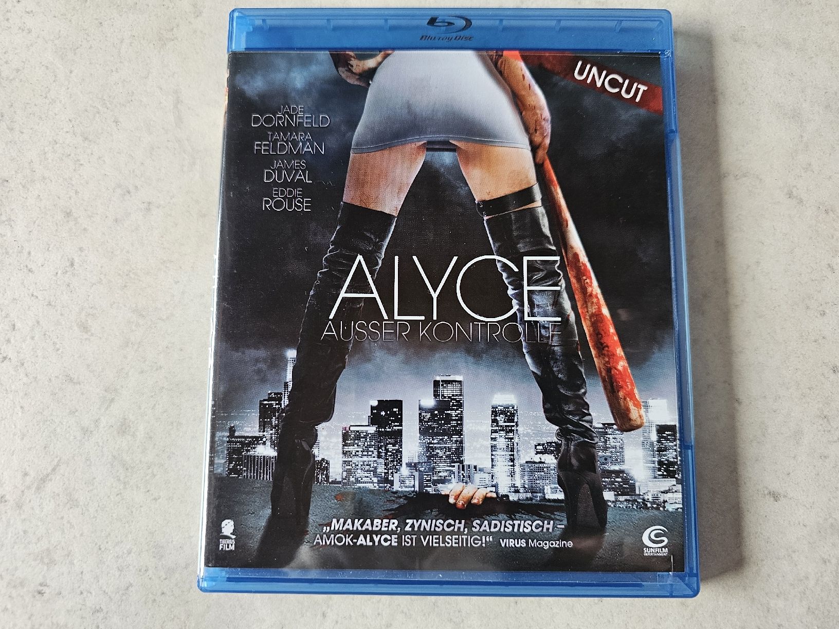 Alle DVDs: Alyce  -  Ausser Kontrolle  /  Uncut Bluray – Gebraucht aus Schneisingen von backstore24