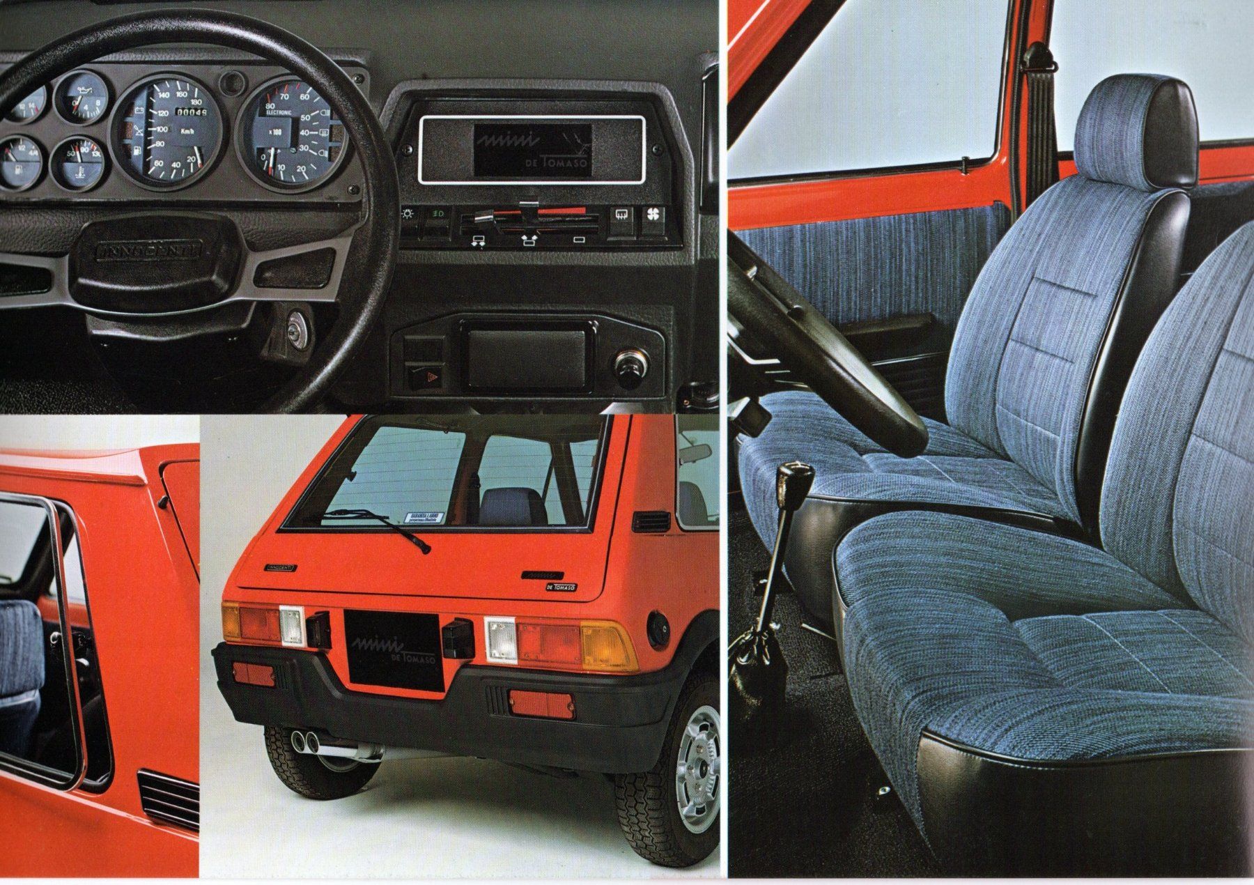 Innocenti Automobili: Innocenti De Tomaso - CH-Original Prospekt & Pressedoku. – Nuovo (secondo la descrizione) da Malans GR venduto da Chueche427 2