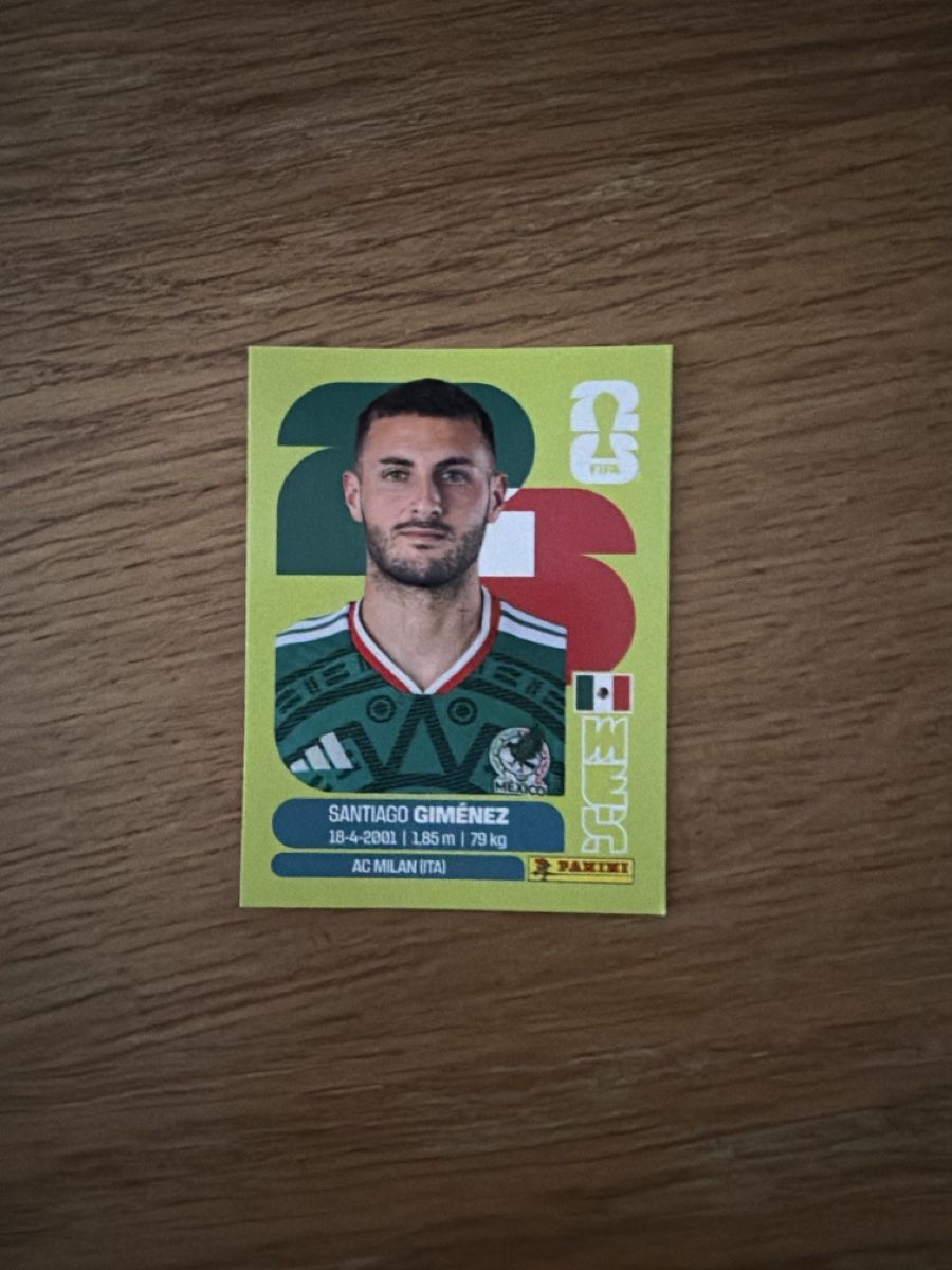 Panini Carte collezionabili: MEX 16 - Santiago Giménez – Nuovo (secondo la descrizione) da Bassersdorf venduto da Zubzuerich