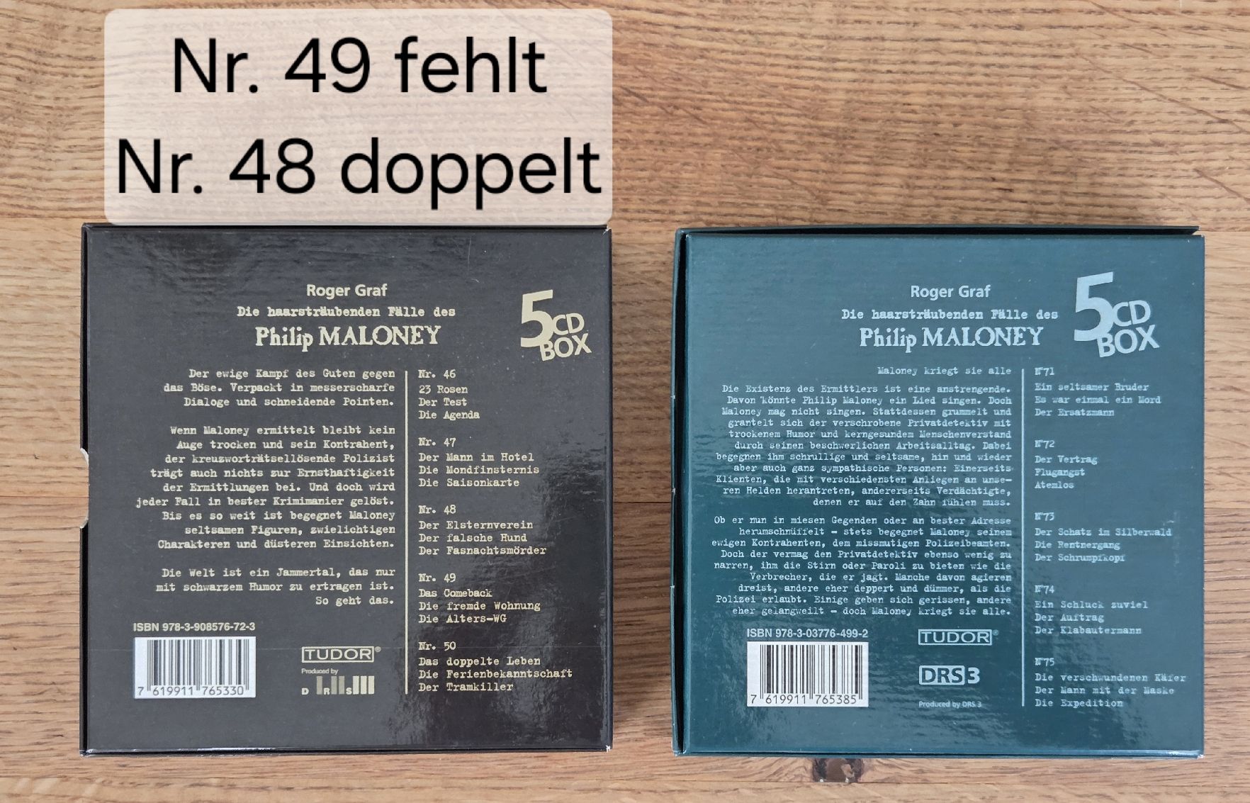 Hörbücher: Philip Maloney CD's – Gebraucht aus Oftringen von Seagull_S6 1