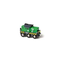 BRIO Holzeisenbahn „Frachtlok Batterie"