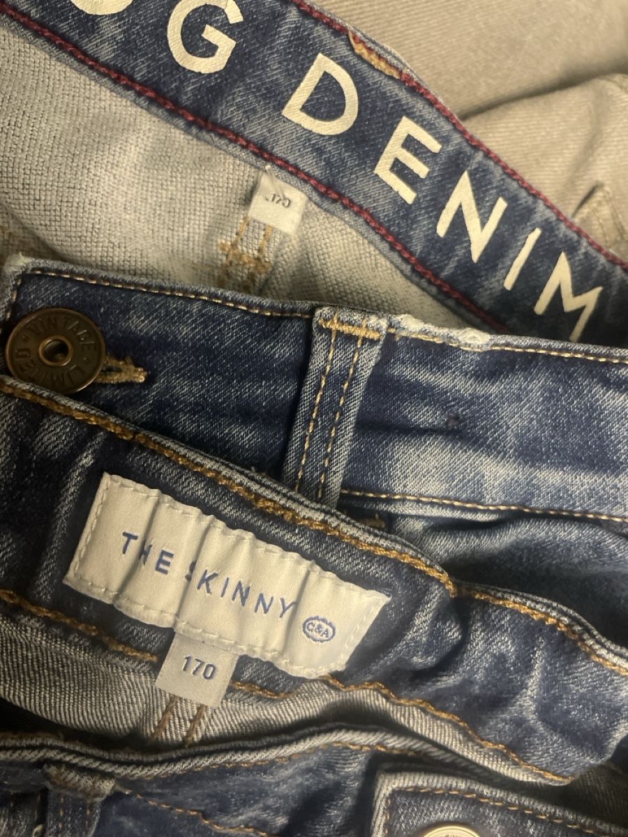 C&A Pantalons: 2 stretch Jeans C&A Gr.170  – D'occasion à Obergerlafingen par cabo4
