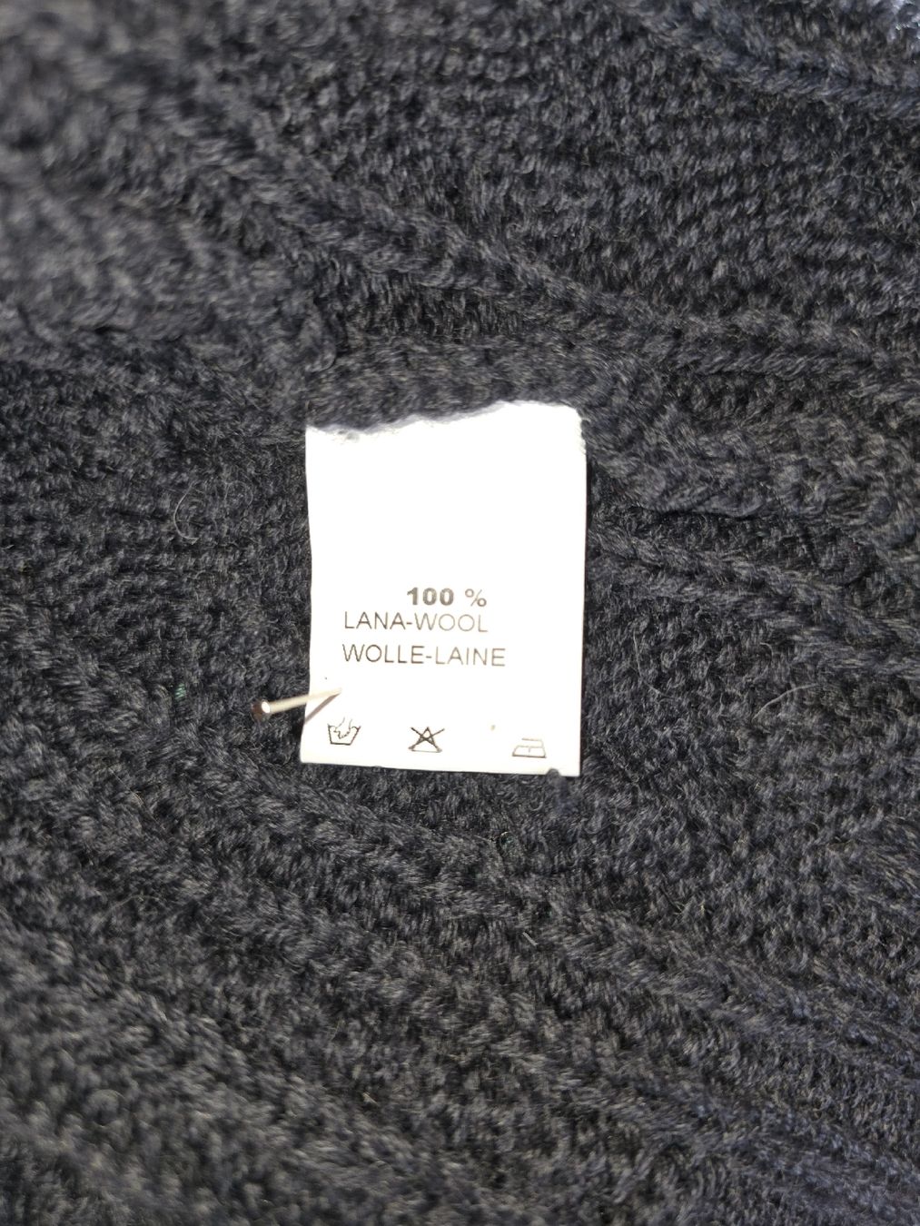 Jacken: Cardigan lana boho grigio piombo – Neu (gemäss Beschreibung) aus calpiogna von dadalter 6