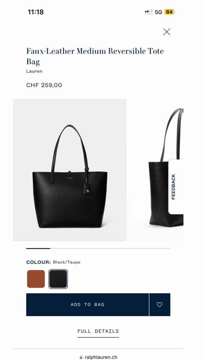 Ralph Lauren Taschen für Damen: Ralph Lauren Tote Bag set – Neu (gemäss Beschreibung) aus Puplinge von yav_9r9f 1