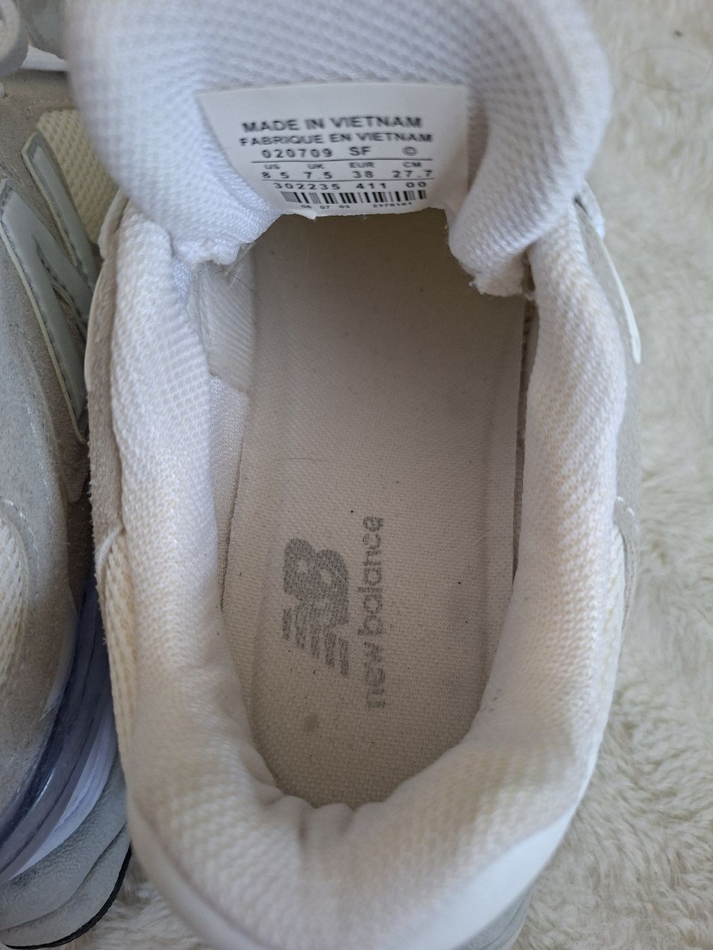 New Balance Damenschuhe: New Balance 9060 BLC Baskets gris clair Taille 38 – Gebraucht aus Renens VD von ser_j2fn 5