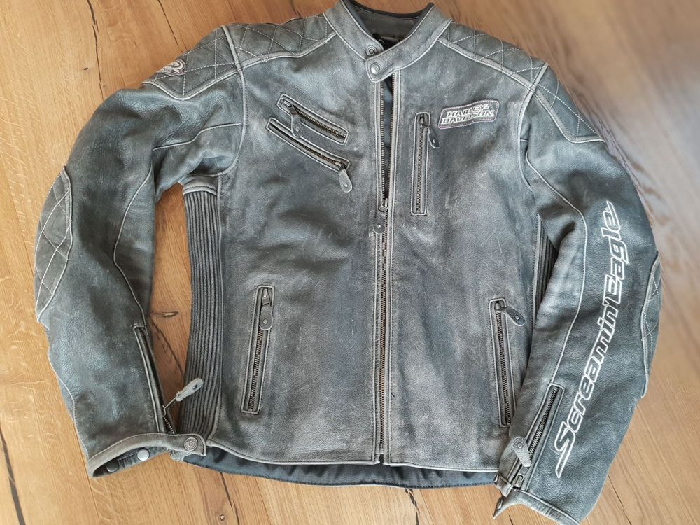 Harley davidson sale screamin eagle lederjacke