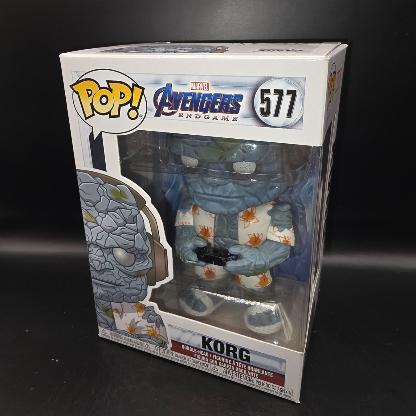 Funko Statuette: Funko Pop! Marvel Avengers Endgame Korg #577 – Usato da Düdingen venduto da Nerdworld