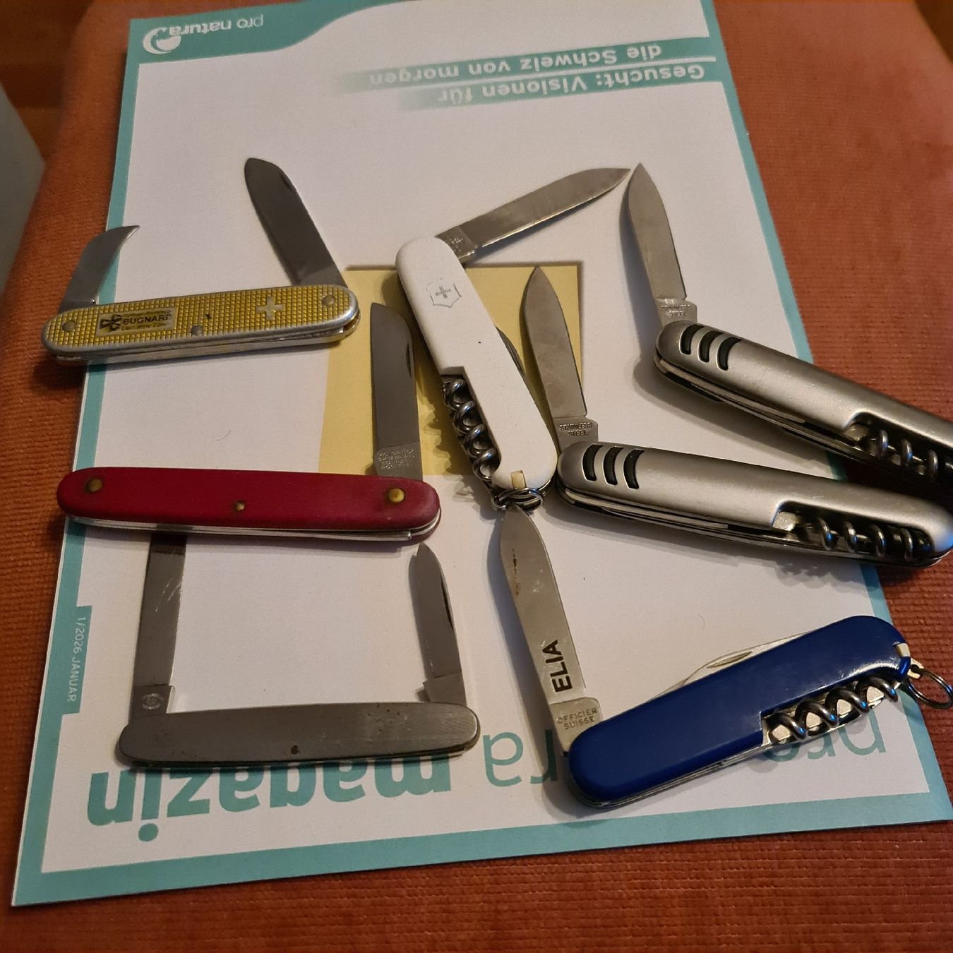 Taschenmesser: 7 Taschenmesser – Gebraucht aus Zürich von jaa_8n7l 1