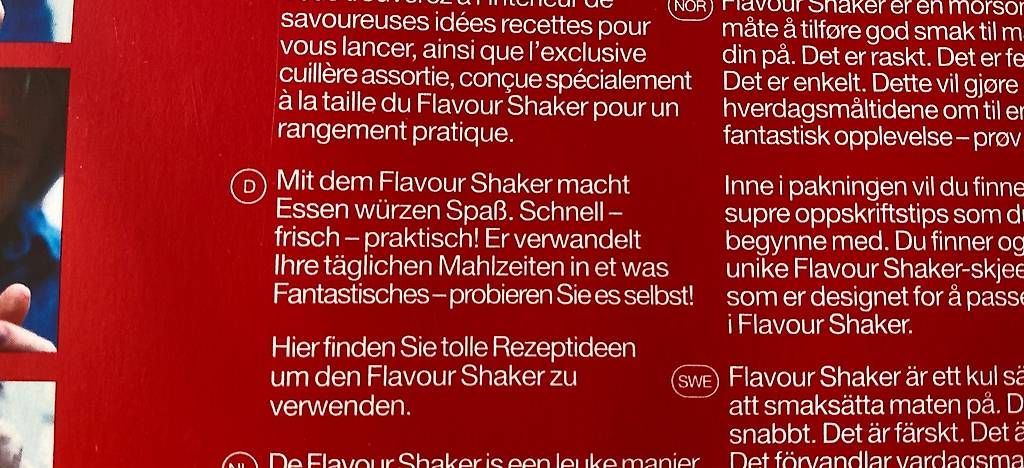 Elettrodomestici da cucina: Jamie Oliver Flavour Shaker /  – Usato da Erlinsbach SO venduto da ren_rvc9 2