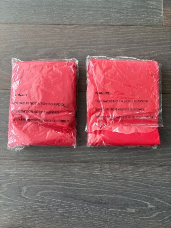 Einweg-Regenponcho/-pelerine