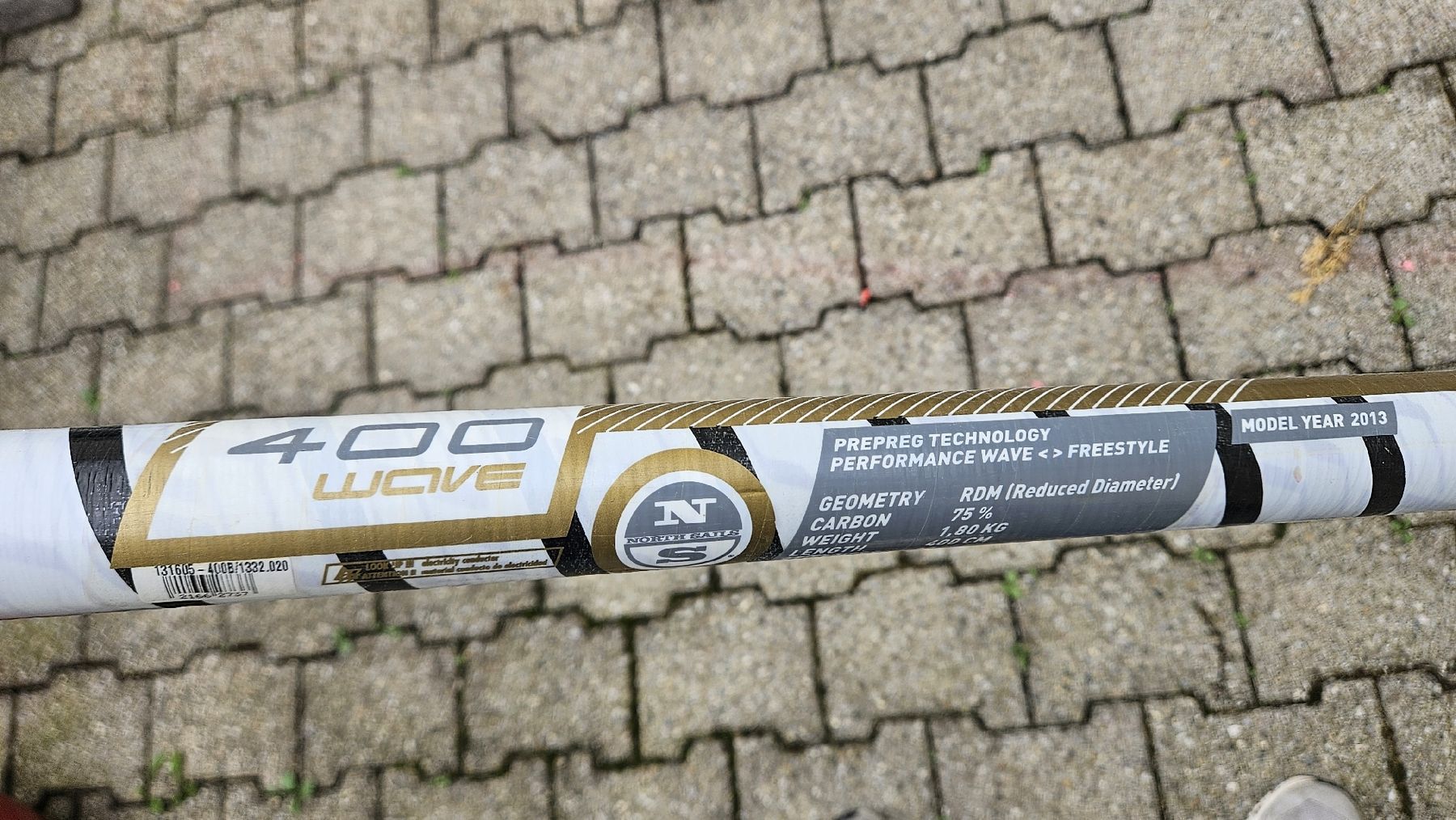 North Sails Surfen: Windsurf Mast Nordh 400 RDM Gold – Gebraucht aus Menzingen von M4Outdoor 3