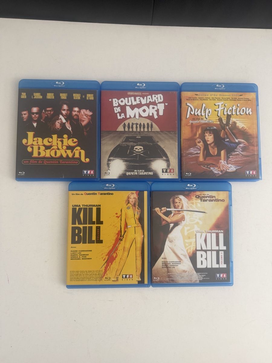 Alle DVDs: Lot Blu-ray Quentin Tarantino - 5 films – Gebraucht aus Genève von sho_67qj