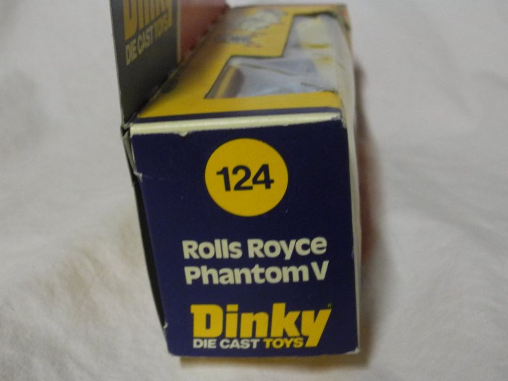 Dinky Toys Modellini d'auto: DINKY TOYS  NR. 124   ROLLS ROYCE PHANTOM V  MIB – Nuovo e nell'imballaggio originale da Gurtnellen venduto da Murmeli99 3