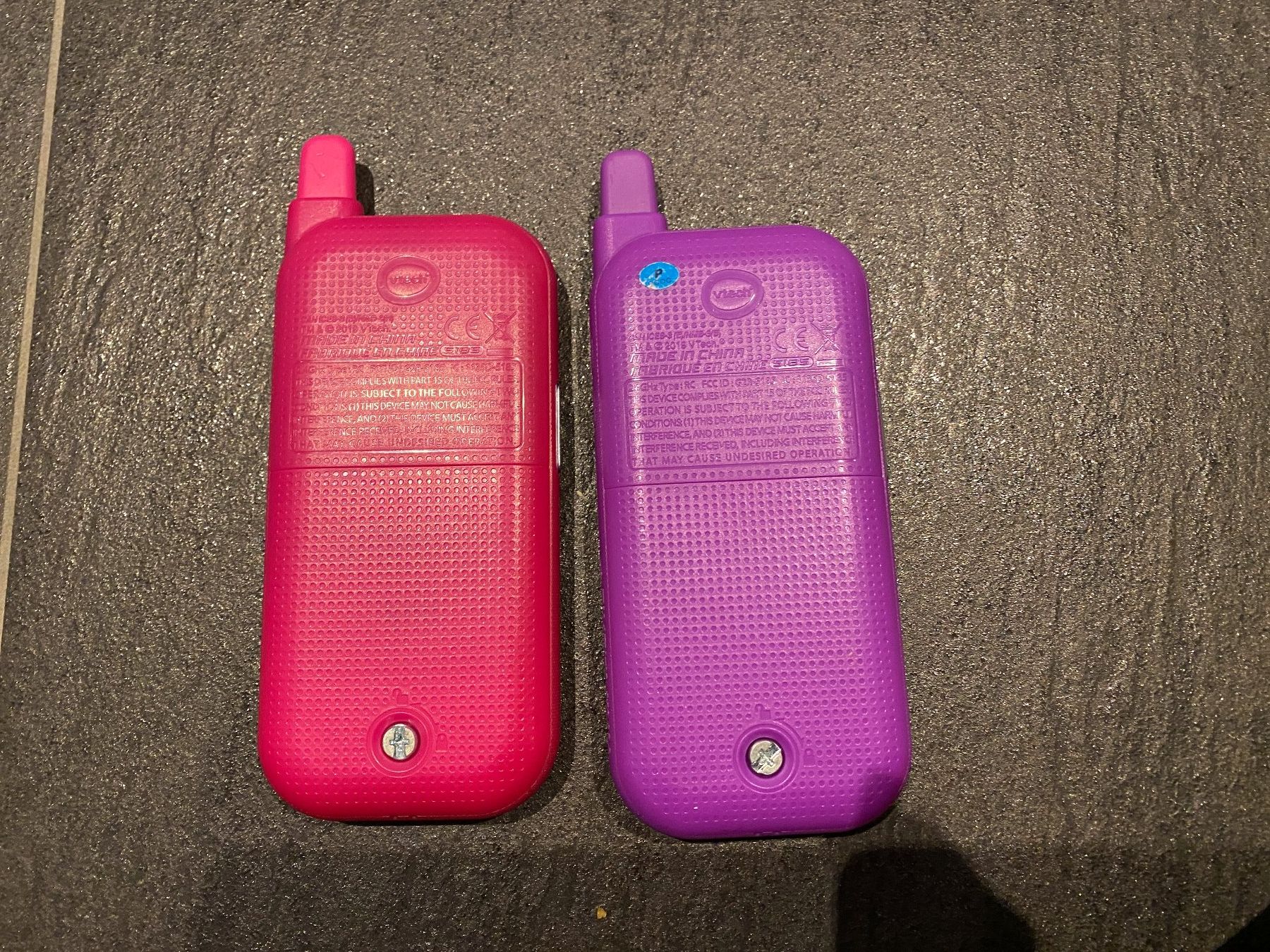 Vtech Giocattoli: vtech KidiTALKIE (pink/violett) – Usato da Steinerberg venduto da luckyfin 1