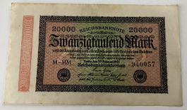 Deutschland 20‘000 Mark 1923