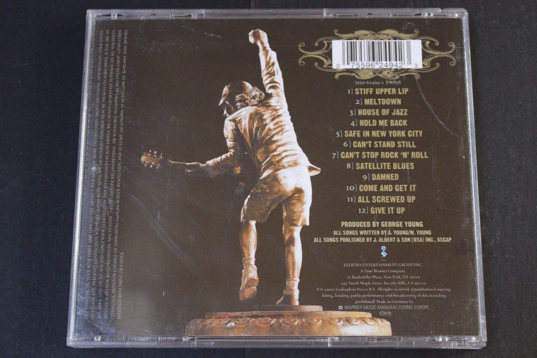 CDs: AC/DC - STIFF UPPER LIP CD 2000 (Jewel-Case Version) – Gebraucht aus Tübach von JamesStone 2