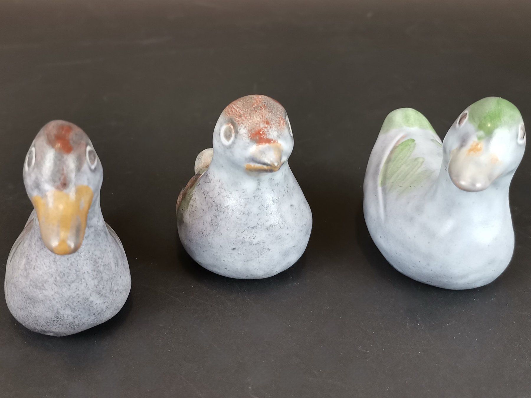 Statuette: DEKOFIGUREN 9 Enten aus Keramik – Usato da Schaffhausen venduto da Restwert_SH 4