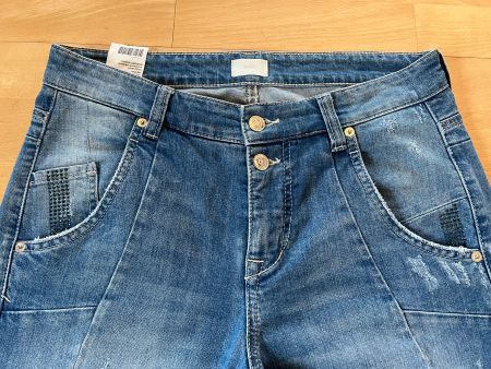 MAC DamenJeans Hose in Gr. 36/28, Blau