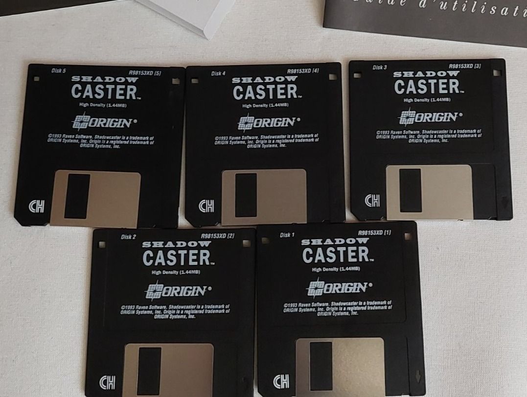 Minidisc: Jeu PC Shadow Caster Floppy Disk – Gebraucht aus Aurigeno von AnnaM46 1