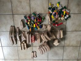 Riesen Brioeisenbahn mit viel Zubehör
