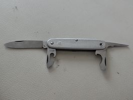 Seltenes Wenger Alox Offiziersmesser 1966, Sammlerstück, CH