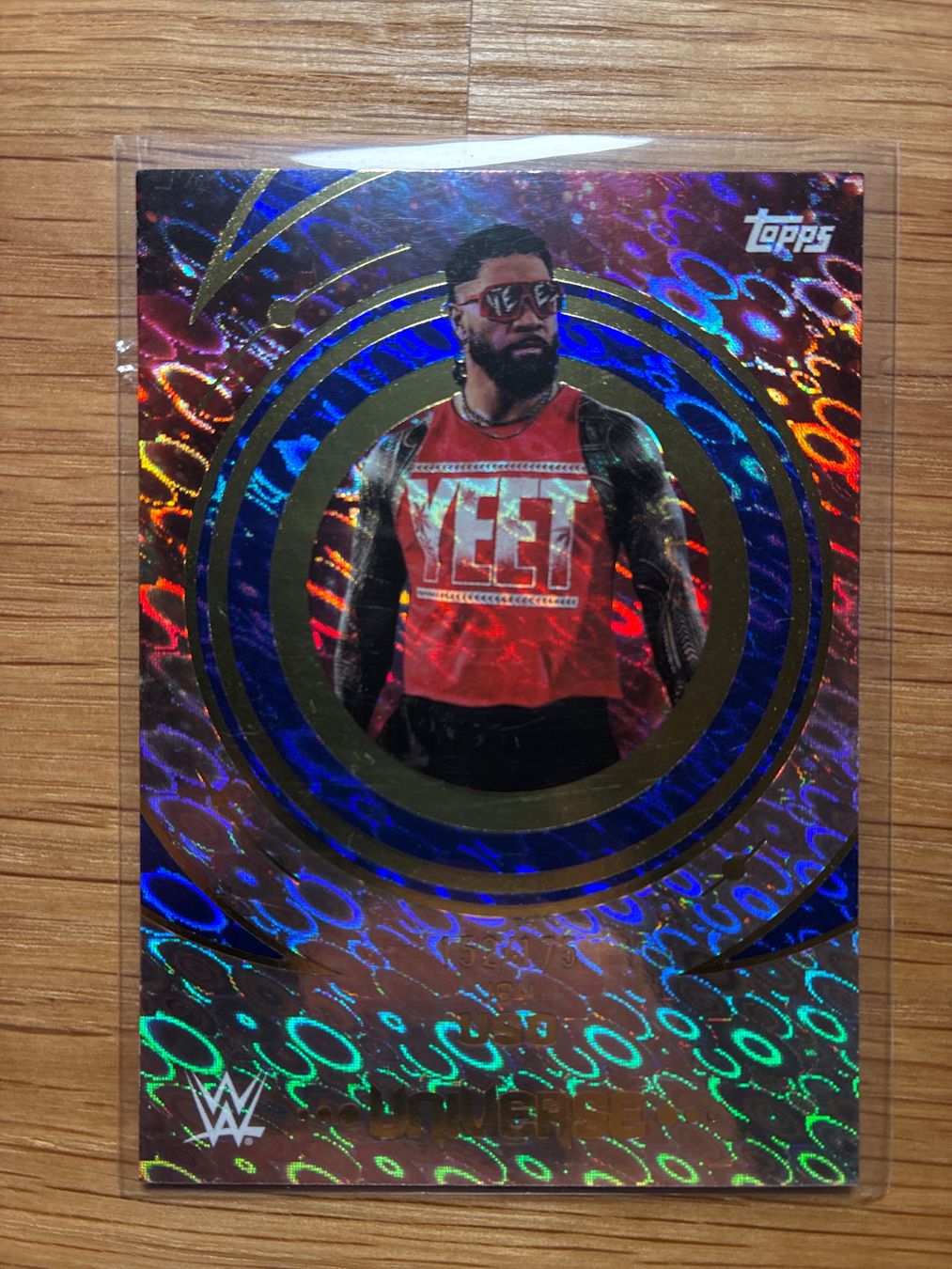 Topps Carte collezionabili: Topps Universe WWE Jey Uso /175 – Usato da Wangenried venduto da Garagara