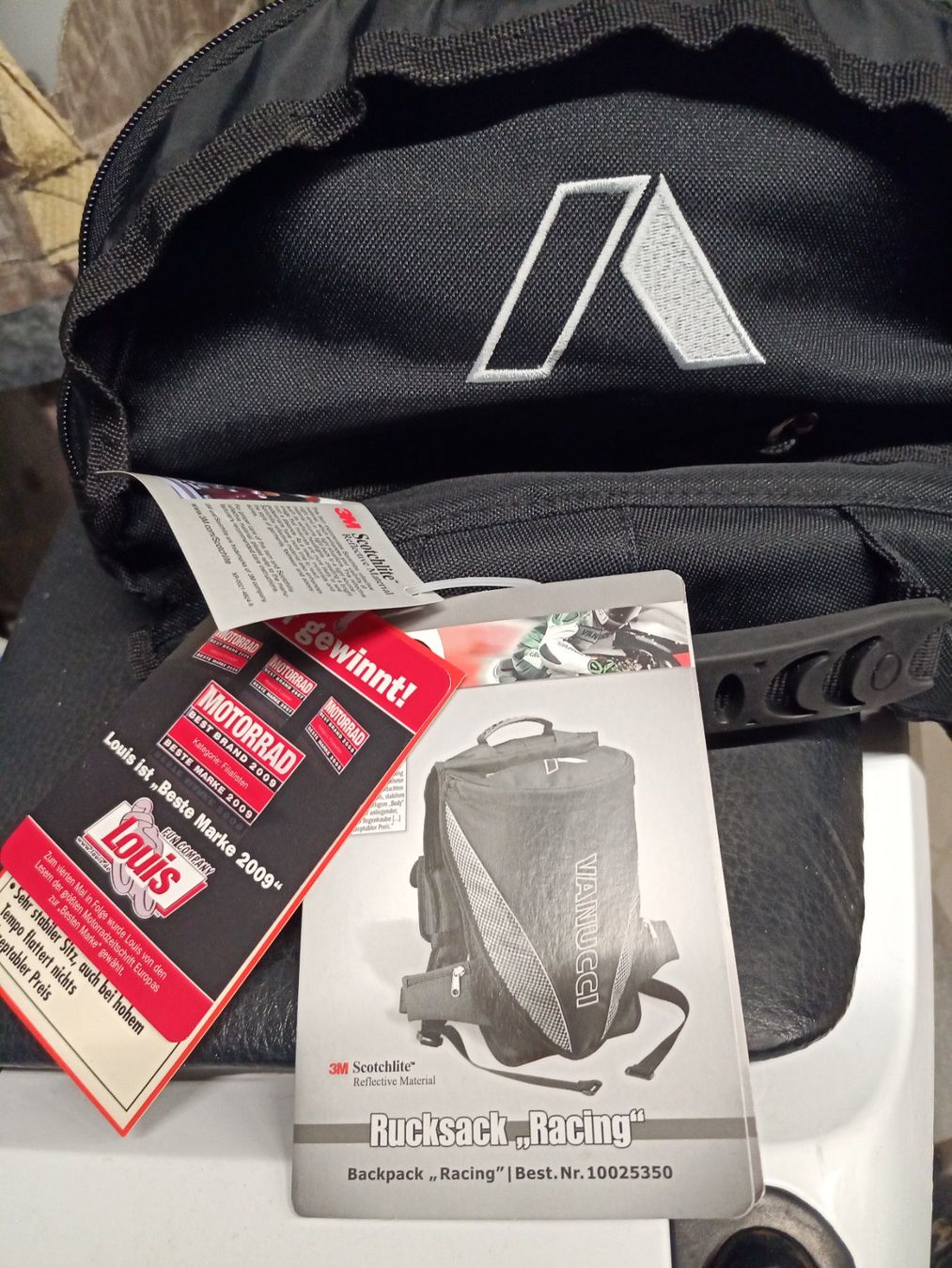 Zaini: Backpack Racing Rucksack / Motorradrucksack – Usato da Oberegg venduto da A-Z.Handel.Loehrer 5