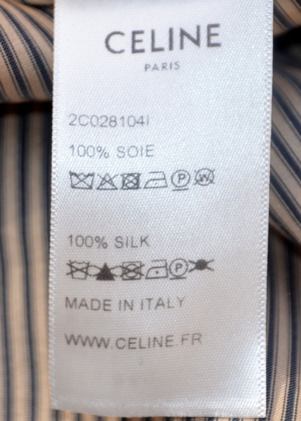 Celine Blusen: Céline Seidenbluse / blouse en soie 36 – Gebraucht aus Collonges von Auganien 6