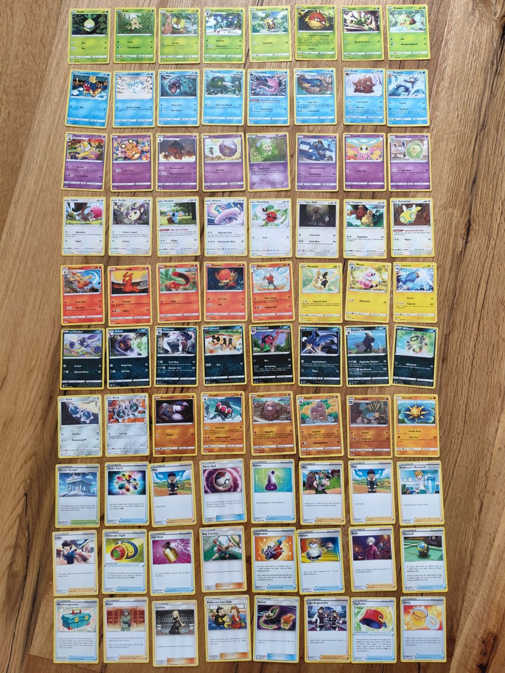 Pokémon Carte collezionabili: Pokemon Set Sun&Moon Sword&Shield 80 Karten non holo – Nuovo (secondo la descrizione) da Winterthur venduto da SMOKY062