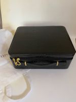 Estée Lauder Beautycase schwarz Kroko Muster 1A Zustand