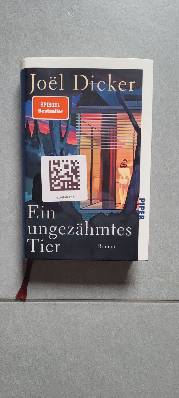 Libri: Bestseller ein ungezähmtes Tier Joel Dicker – Nuovo (secondo la descrizione) da Pieterlen venduto da Elegance7