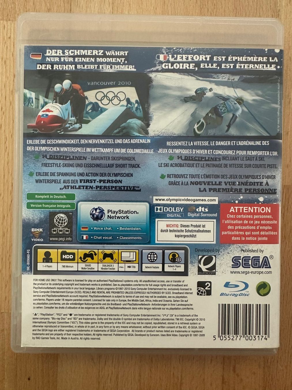 Sony Giochi: Vancouver 2010 - PS 3 – Usato da Nussbaumen AG venduto da Pika-Shop 1