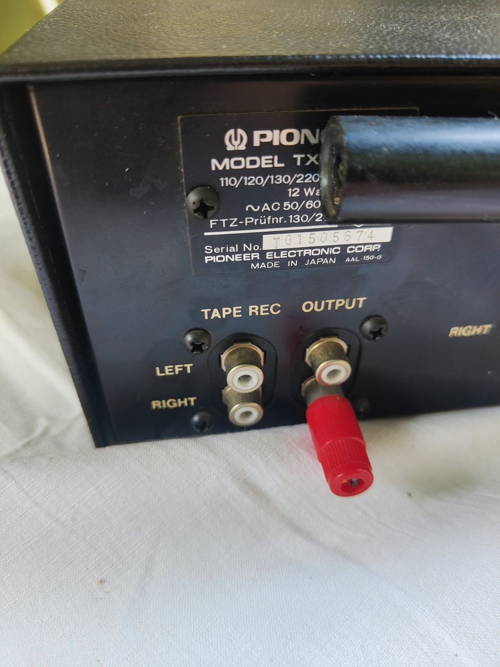 Pioneer Radio: PIONEER Stereo Turner Model TX 500 A – Usato da Belp venduto da mechtron 8