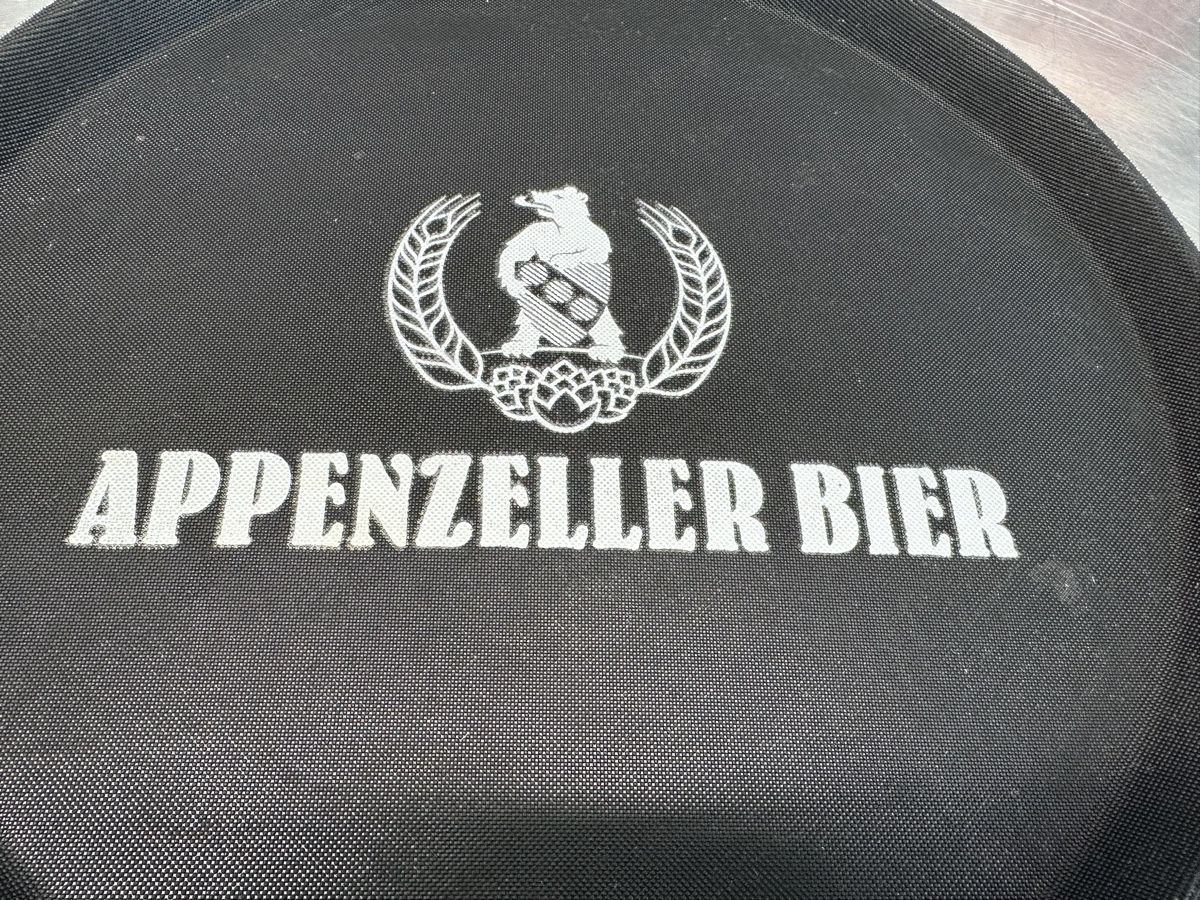 Sottobicchieri: Appenzeller Bier Tablett, schwarz – Usato da Schwende venduto da weesli 1