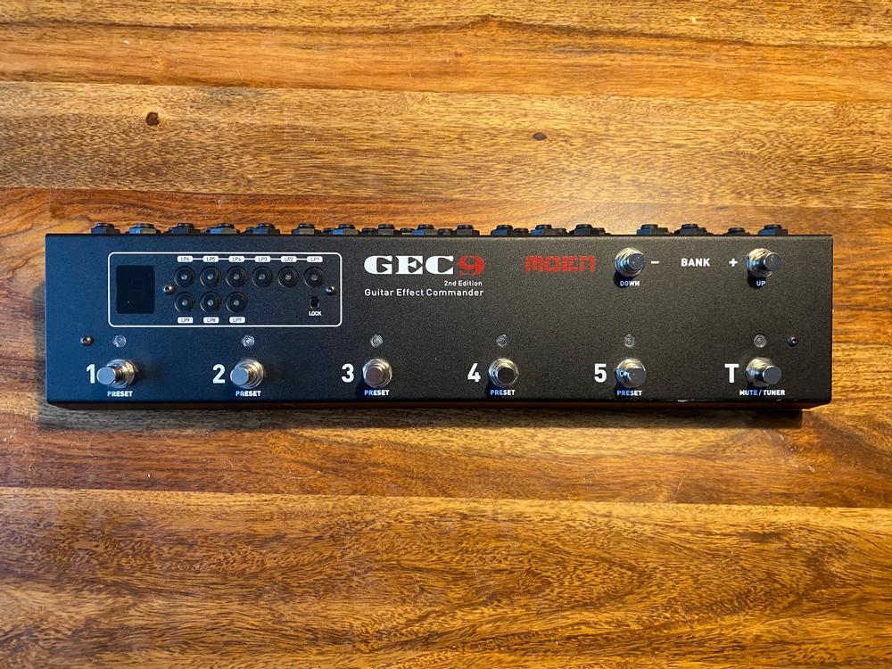 Moen GEC9 2nd Edition 9-facher Effektlooper für Gitarre/Bass