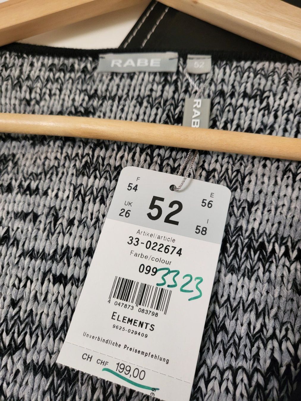 Jacken: Strickjacke von RABE Elements NEU Gr. 52 – Neu (gemäss Beschreibung) aus Baar von redbull04 5