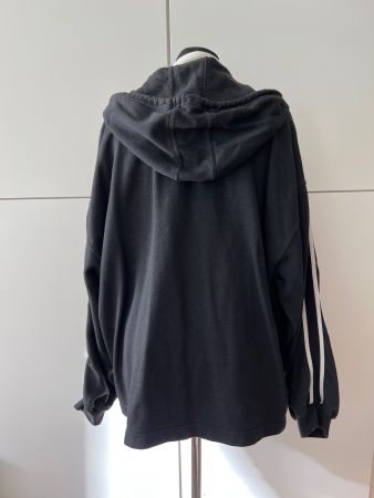 MANIAK Oversize Vintage Hoodie XL schwarz Collector 80/90‘s