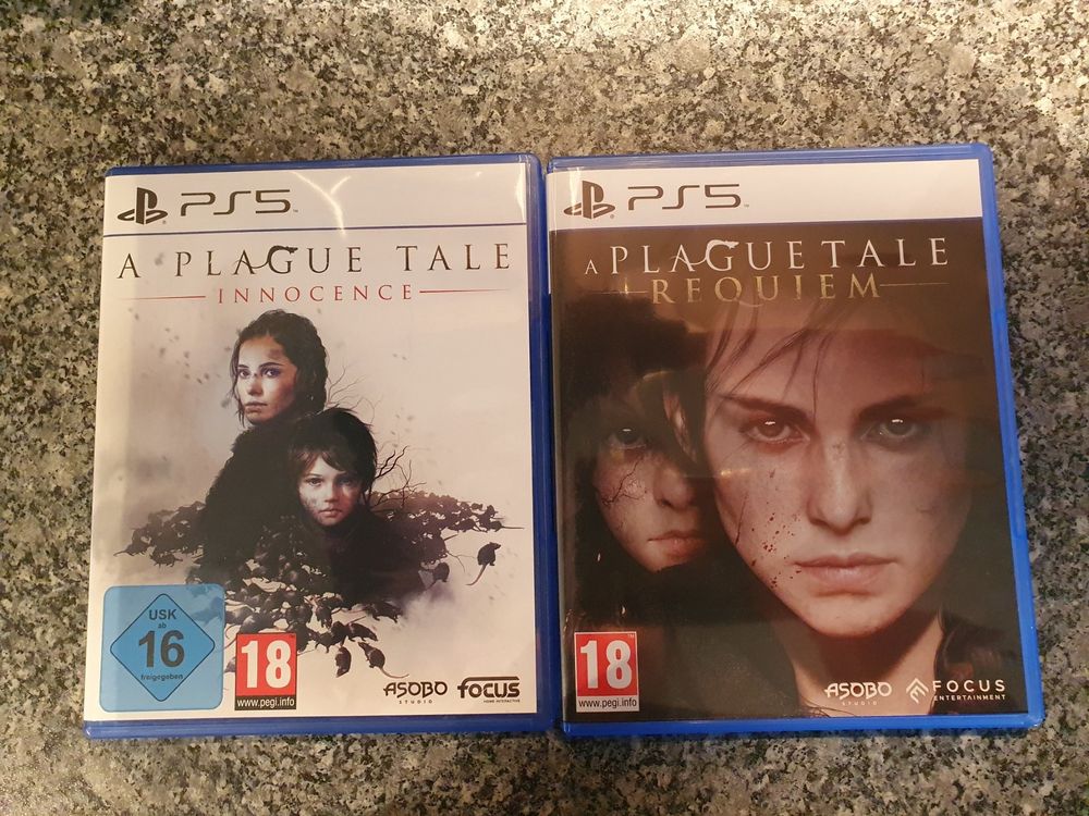 Jeu PS5 A Plague Tale Collection (Innocence + Requiem) – Neuf, Version FR, Sous-titres FR/EN
