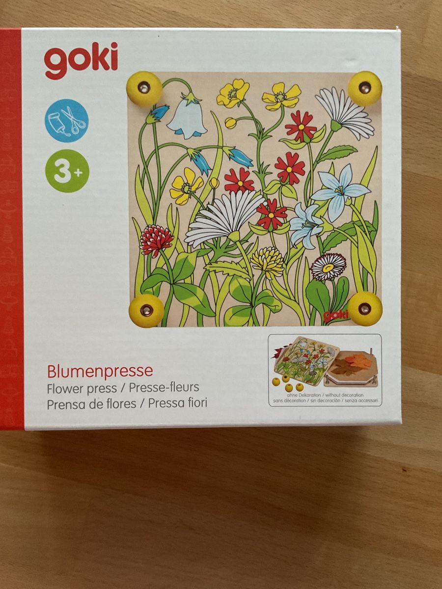 Giocattoli: Holz Blumenpresse Goki – Nuovo e nell'imballaggio originale da Wil ZH venduto da RiccardaWegmann 5