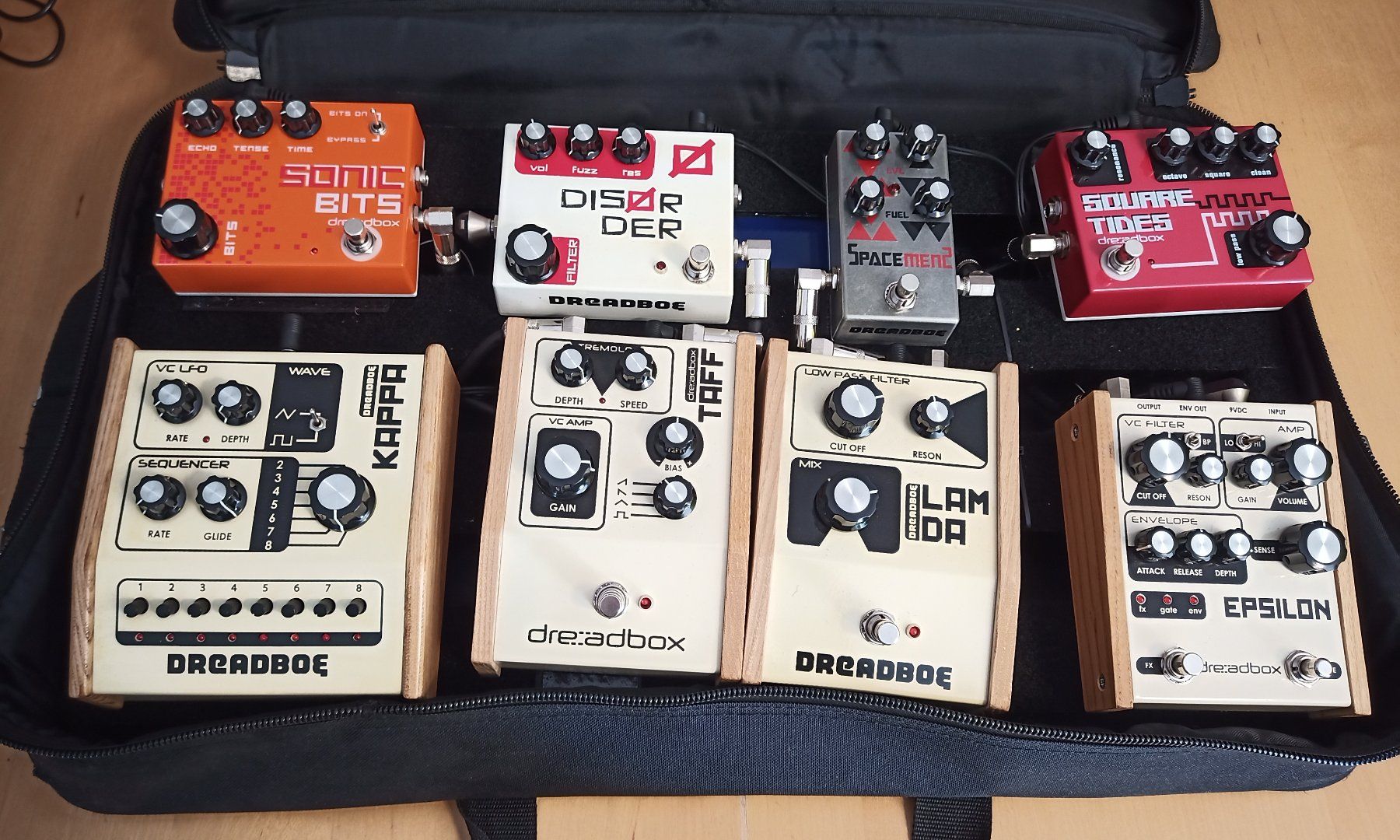 Strumenti musicali: Dreadbox Pedalboard komplett – Usato da Balgach venduto da Bassman4